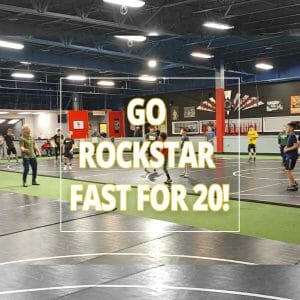 go Rockstar fast for 20