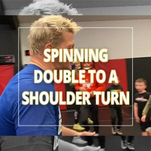 Spinning Double to a Shoulder Turn